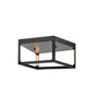 Fredrick Ramond - FR31031BLK - LED Flush Mount - Onyx - Black
