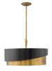 Fredrick Ramond - FR34315HBR - LED Chandelier - Gigi - Heritage Brass