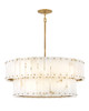Fredrick Ramond - FR47754BNG - LED Chandelier - Simone - Burnished Gold