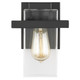Generation Lighting - 4141501-112 - One Light Wall / Bath Sconce - Mitte - Midnight Black