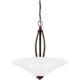 Generation Lighting - 6613203EN3-715 - Three Light Pendant - Metcalf - Autumn Bronze