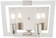 George Kovacs - P1372-613 - Two Light Bath - Crystal Chrome - Polished Nickel