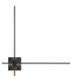 George Kovacs - P1436-66A-L - LED Wall Sconce - Parker - Coal Black George Kovacs - P1436-66A-L - LED Wall Sconce - Parker - Coal Black
