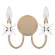 Remy Two Light Wall Sconce (REY8812BGD) Remy Two Light Wall Sconce (REY8812BGD)