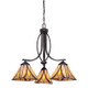 Quoizel - TFAS5003VA - Three Light Chandelier - Asheville - Valiant Bronze