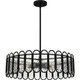 Vera Five Light Pendant (VEA2824MBK)