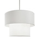 Kuzco Lighting - 41084W - Four Light Pendant - Maud - Brushed Nickel