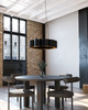 Akira 12 Light Chandelier (CH58040-BK/GD)