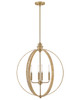 Lark - 83554LCB-BAM - LED Chandelier - Fallon - Lacquered Brass