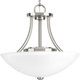 Progress Lighting - P350088-009-30 - LED Semi-Flush/Convertible - Gather LED - Brushed Nickel
