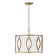 Cohen Three Light Semi Flush Mount (252531ML)