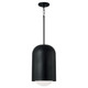 Capital Lighting - 351612BI - One Light Pendant - Dolby - Black Iron Capital Lighting - 351612BI - One Light Pendant - Dolby - Black Iron