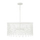 Capital Lighting - 352941WE - Four Light Pendant - Pheobe - Matte White Capital Lighting - 352941WE - Four Light Pendant - Pheobe - Matte White