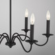 Vincent Six Light Chandelier (437261BI)