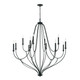 Bentley 12 Light Chandelier (441601BI)