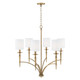 Abbie Six Light Chandelier (442661AD-701)