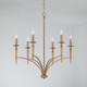 Abbie Six Light Chandelier (442661AD-701)