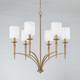 Abbie Six Light Chandelier (442661AD-701)