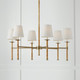 Tulum Six Light Chandelier (447261MA-705)