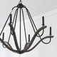 Clive Six Light Chandelier (447661CK)