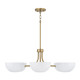 Reece Six Light Chandelier (451461AW) Reece Six Light Chandelier (451461AW)
