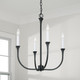 Decklan Four Light Chandelier (452341BI)