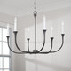 Decklan Six Light Chandelier (452361BI) Decklan Six Light Chandelier (452361BI)