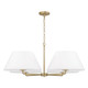 Capital Lighting - 453241MA - Four Light Chandelier - Parson - Matte Brass
