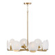 Capital Lighting - 454682AD - Eight Light Chandelier - Oriya - Aged Brass Capital Lighting - 454682AD - Eight Light Chandelier - Oriya - Aged Brass