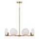 Oriya Eight Light Chandelier (454682AD) Oriya Eight Light Chandelier (454682AD)