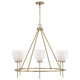 Joss Six Light Chandelier (455961AD) Joss Six Light Chandelier (455961AD)