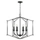 Capital Lighting - 541661BI - Six Light Foyer - Bentley - Black Iron