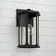 Walton One Light Outdoor Wall Lantern (946611BK)