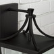Adair One Light Outdoor Wall Lantern (947911BK)