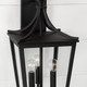 Adair Three Light Outdoor Wall Lantern (947931BK)