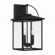 Capital Lighting - 948031BK - Three Light Outdoor Wall Lantern - Bryson - Black Capital Lighting - 948031BK - Three Light Outdoor Wall Lantern - Bryson - Black
