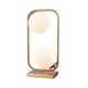 ELK Home - D4156 - Two Light Table Lamp - Moondance - Aged Brass