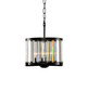 Kalco - 314251SB - Three Light Convertible Pendant - Semi Flush Mount - Essex - Sienna Bronze