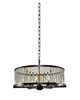 Kalco - 314253SB - Six Light Pendant - Essex - Sienna Bronze