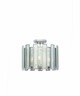 Kalco - 505041TS - Three Light Semi Flush Mount - Palisade - Tarnished Silver