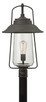 Hinkley - 2861OZ - LED Post Top or Pier Mount Lantern - Belden Place - Oil Rubbed Bronze