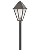 Hinkley - 28861BLB - LED Post Mount - Endsley - Blackened Brass