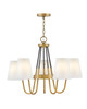 Hinkley - 37385HB - LED Chandelier - Aston - Heritage Brass