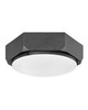 Hinkley - 4583BGR - LED Foyer Pendant - Hex - Brushed Graphite
