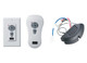 Visual Comfort Fan - CK300 - Reversible Wall/Hand-Held Remote Control Kit - Universal - White