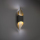 Modern Forms - WS-52523-BZ/GL - LED Wall Sconce - Clasp - Bronze & Gold Leaf