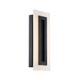 Modern Forms - WS-W46817-BK - LED Outdoor Wall Sconce - Shadow - Black