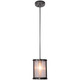 Craftmade - 36791-MBK - One Light Mini Pendant - Danbury - Matte Black