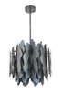 Craftmade - 46295-FS - Four Light Pendant - Forjado - Fired Steel