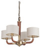 Craftmade - 48124-VB - Four Light Chandelier - Huxley - Gallery - Vintage Brass Craftmade - 48124-VB - Four Light Chandelier - Huxley - Gallery - Vintage Brass